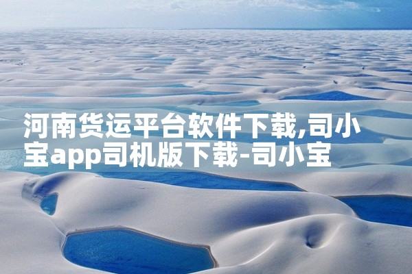 河南货运平台软件下载