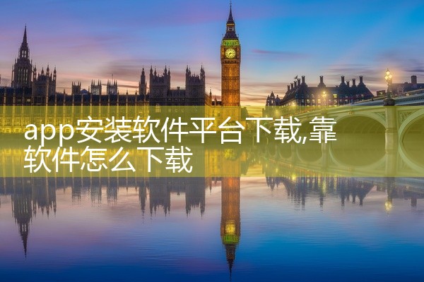 app安装软件平台下载